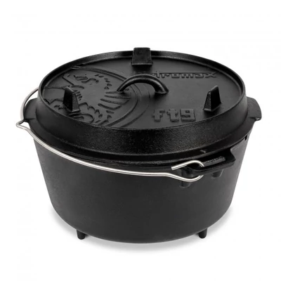 Petromax Dutch Oven, öntöttvas edény,  8 liter