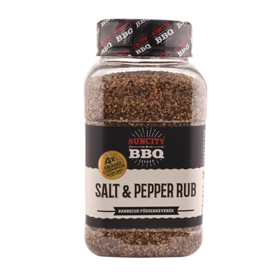 SunCity BBQ Salt & Pepper rub, 580 g