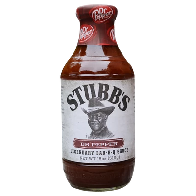 Stubb's Dr. Pepper Bar-B-Q szósz, 510 g