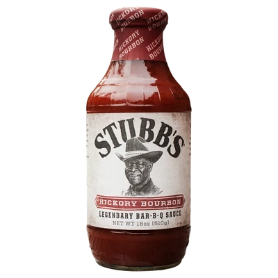 Stubb's Hickory Bourbon Bar-B-Q szósz, 510 g