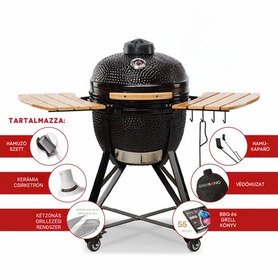 Kamado Bono® Media BLACK