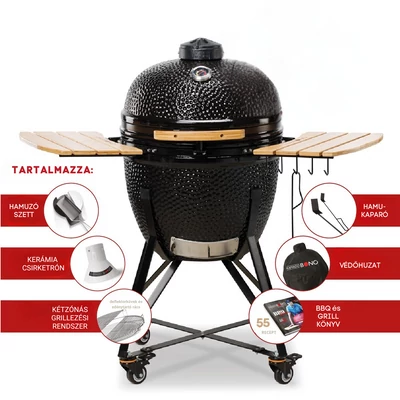 Kamado Bono® Grande BLACK