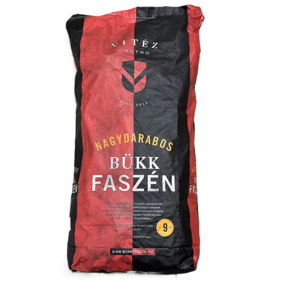 Erdélyi nagydarabos bükkfaszén, 9 kg