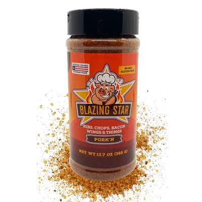 Blazing Star Pork’n Rub, 388 g