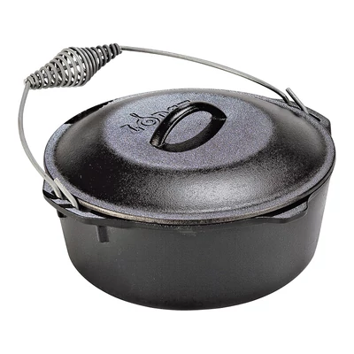 Lodge Dutch Oven, öntöttvas edény, 6,6 liter, Ø 25 cm (10")