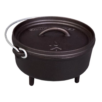 Camp Chef Classic Dutch Oven, öntöttvas edény, 1,89 liter, Ø 20 cm (8'')