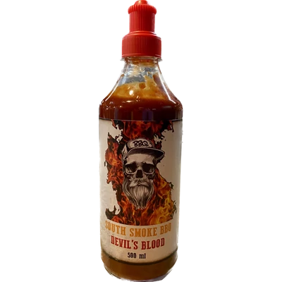 South Smoke BBQ Devil's Blood szósz, 500 ml