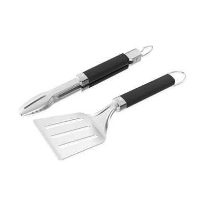 Weber hordozható eszközkészlet, csipesz és spatula