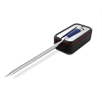 Weber Smart Wireless Probe vezetéknélküli grillhőmérő szonda töltővel, kék