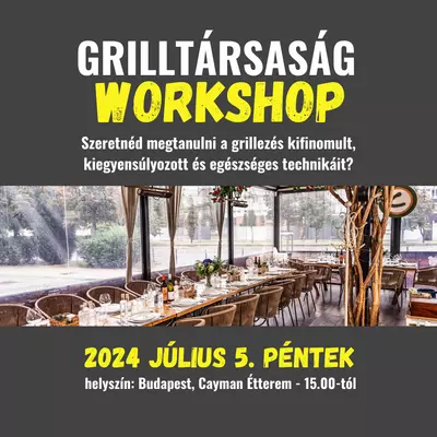 grilltarsasag workshop 2024 