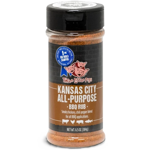 Three Little Pigs All Purpose BBQ Rub, 184 g