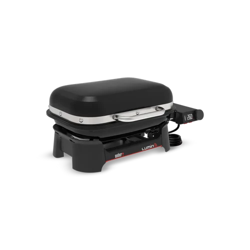 Weber Lumin Smart Compact elektromos grilll, fekete