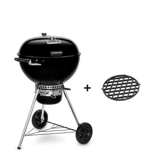 Weber Master-Touch GBS Premium E-5775 gömbgrill, Ø 57 cm, GBS sütőráccsal együtt, fekete
