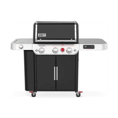 Weber Genesis EPX-335 gázgrill, oldalégő, "Sear" pirító zóna, okoshőmérő