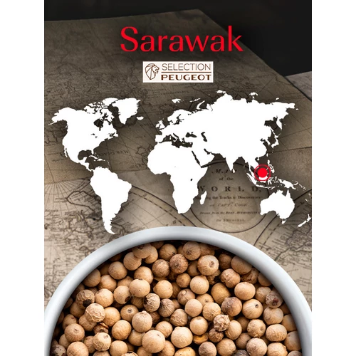 Peugeot Sarawak, fehér bors, 80 g, Malájzia
