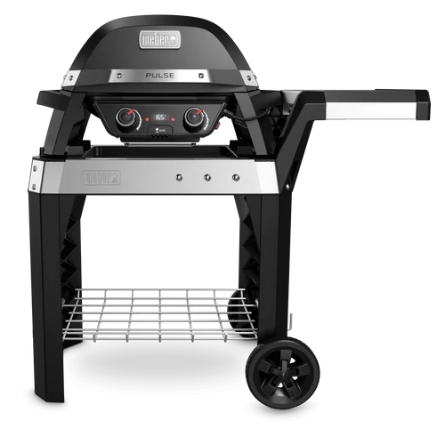 Weber Pulse 2000 elektromos grill, kocsival, fekete