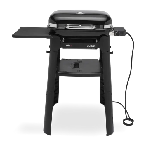 Weber Lumin Compact elektromos grillsütő, állvánnyal, fekete