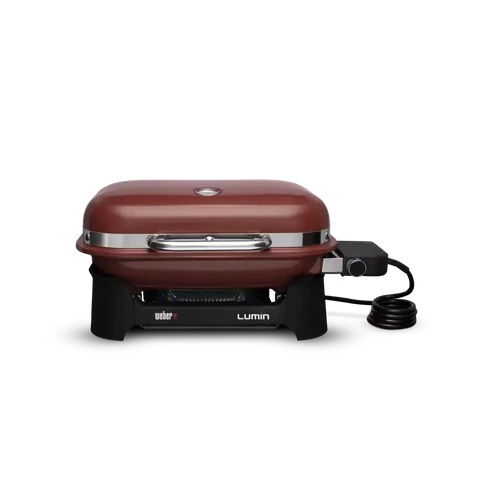 Weber Lumin Compact elektromos grillsütő, bíborvörös