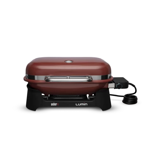Weber Lumin elektromos grillsütő, bíborvörös