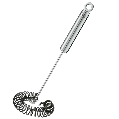 Rösle szilikonos spirálvégű habverő, 27 cm