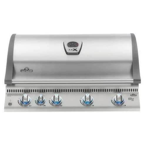 Napoleon Built-In LEX 605 RBI beépíthető gázgrill, infravörös főégővel, rozsdamentes acél