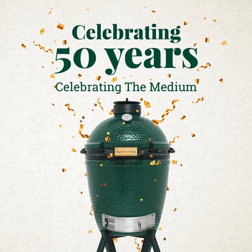 Big Green Egg Medium GREEN csomag