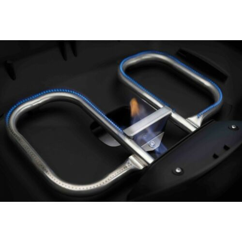 Napoleon TravelQ™ TQ285 hordozható gázgrill, lábakkal, kék fedővel