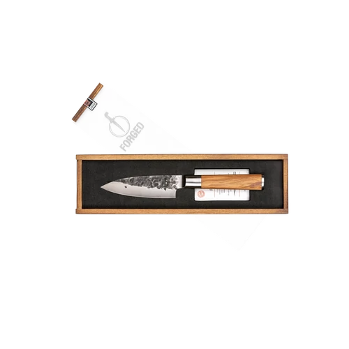 Forged Olive széles pengéjű  kis kés, 11 cm