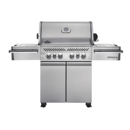 Napoleon Prestige PRO 500 RSIB gázgrill, nemesacél, infra hátsó és oldalégő