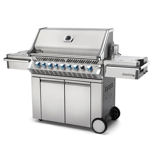 Napoleon Prestige PRO 665 RSIB gázgrill, nemesacél, infra hátsó és oldalégő