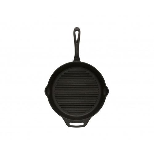 Petromax bordázott öntöttvas serpenyő, 30 cm, egy fogantyúval