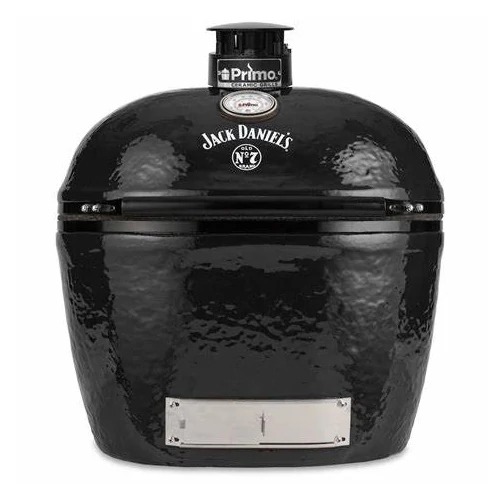 Primo Oval 400 XL kerámia grillsütő, Jack Daniel's Edition, beépíthető