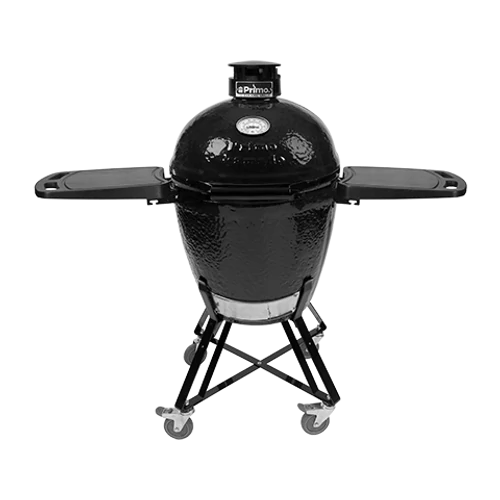 Primo Kamado Round kerámia grillsütő, All in One, állványos