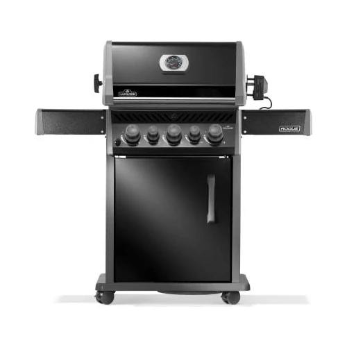 Napoleon Rogue 425 RSB gázgrill, infra hátsó égő, motoros forgatónyárs