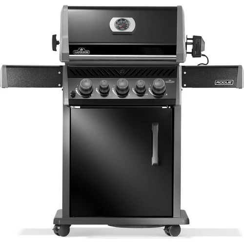 Napoleon Rogue 425 RSB gázgrill, infra hátsó égő, motoros forgatónyárs