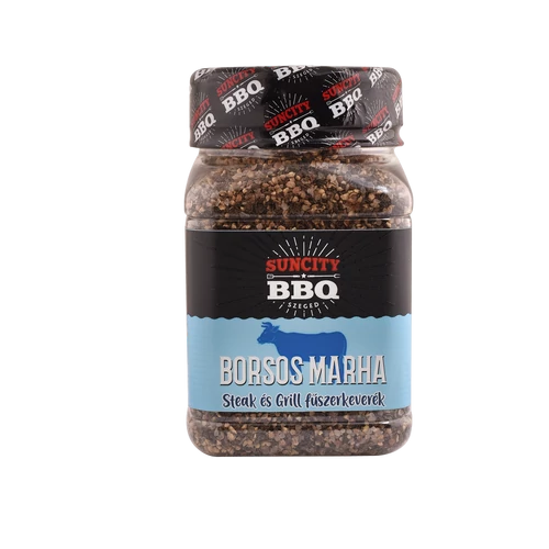 SunCity BBQ Borsos marha steak és grill fűszerkeverék, 280 g