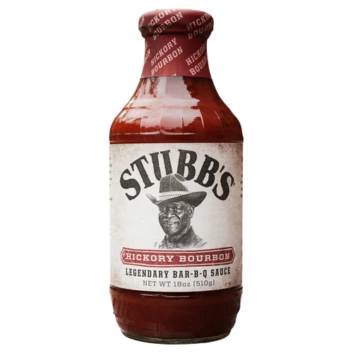 Stubb's Hickory Bourbon Bar-B-Q szósz, 510 g
