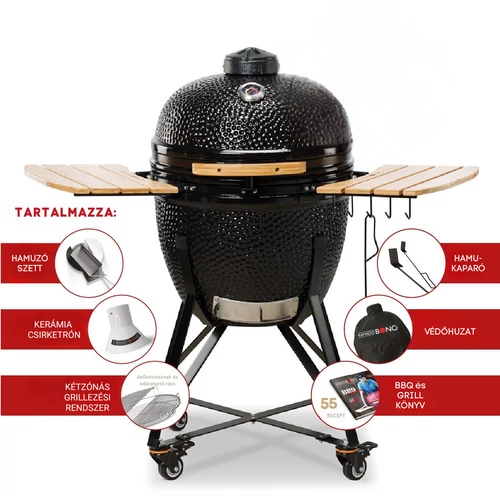 Kamado Bono® Grande BLACK