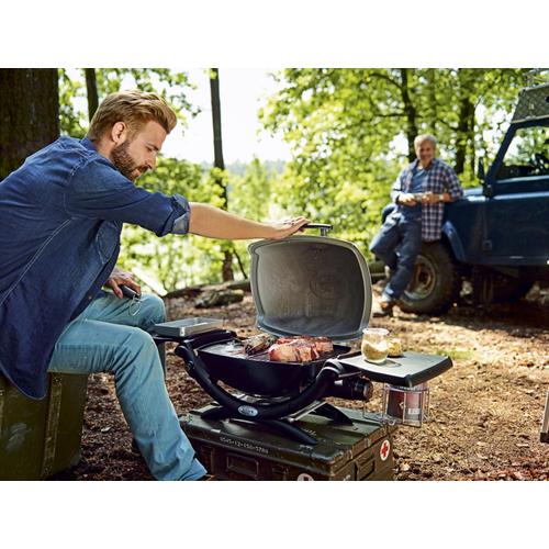 Weber Q 1200 gázgrill, fekete