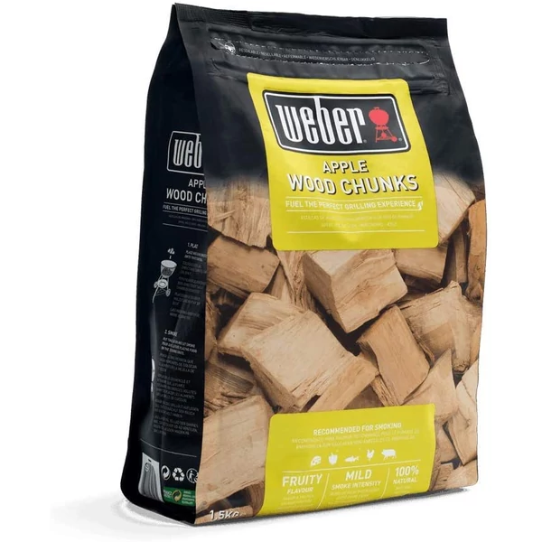 Weber füstölőfa csonk, alma, 1,5 kg