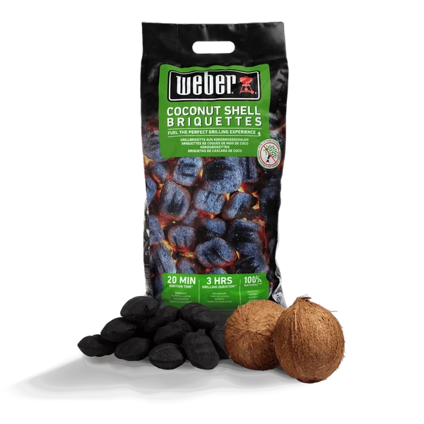 Weber kókusz brikett, 8 kg