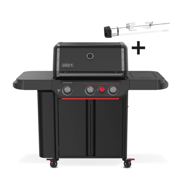 Weber Genesis E-330WR gázgrill + forgatónyárs