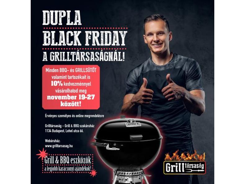 Dupla Black Friday a Grilltársaságnál!