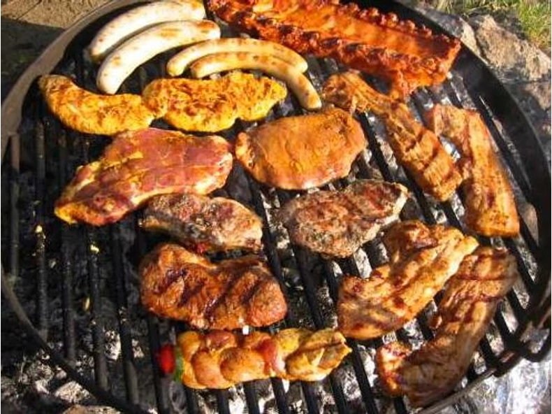 Faszenes grill hőszabályozása