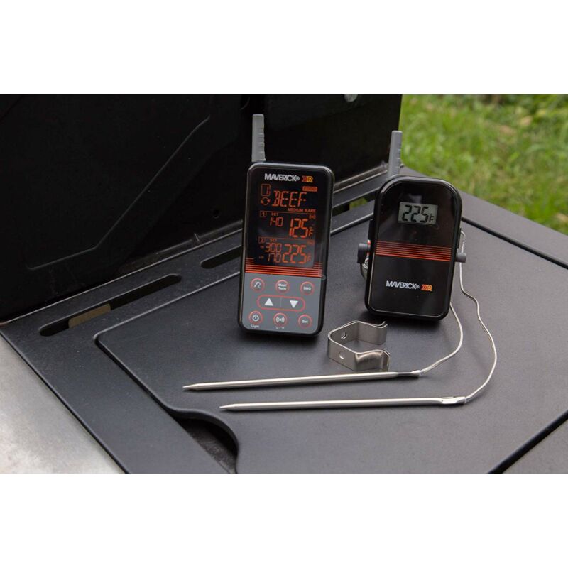Maverick XR-40 Barbecue Rádiójeles húshőmérő és grillhőmérő - fekete