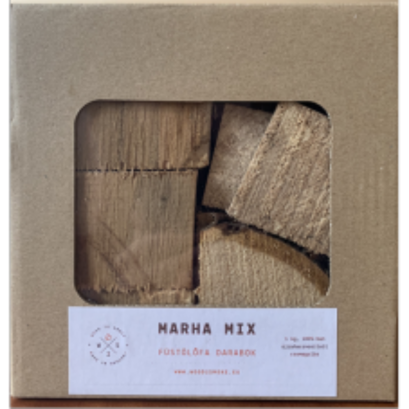 Wood2Smoke füstölőfa csonk, Marha mix