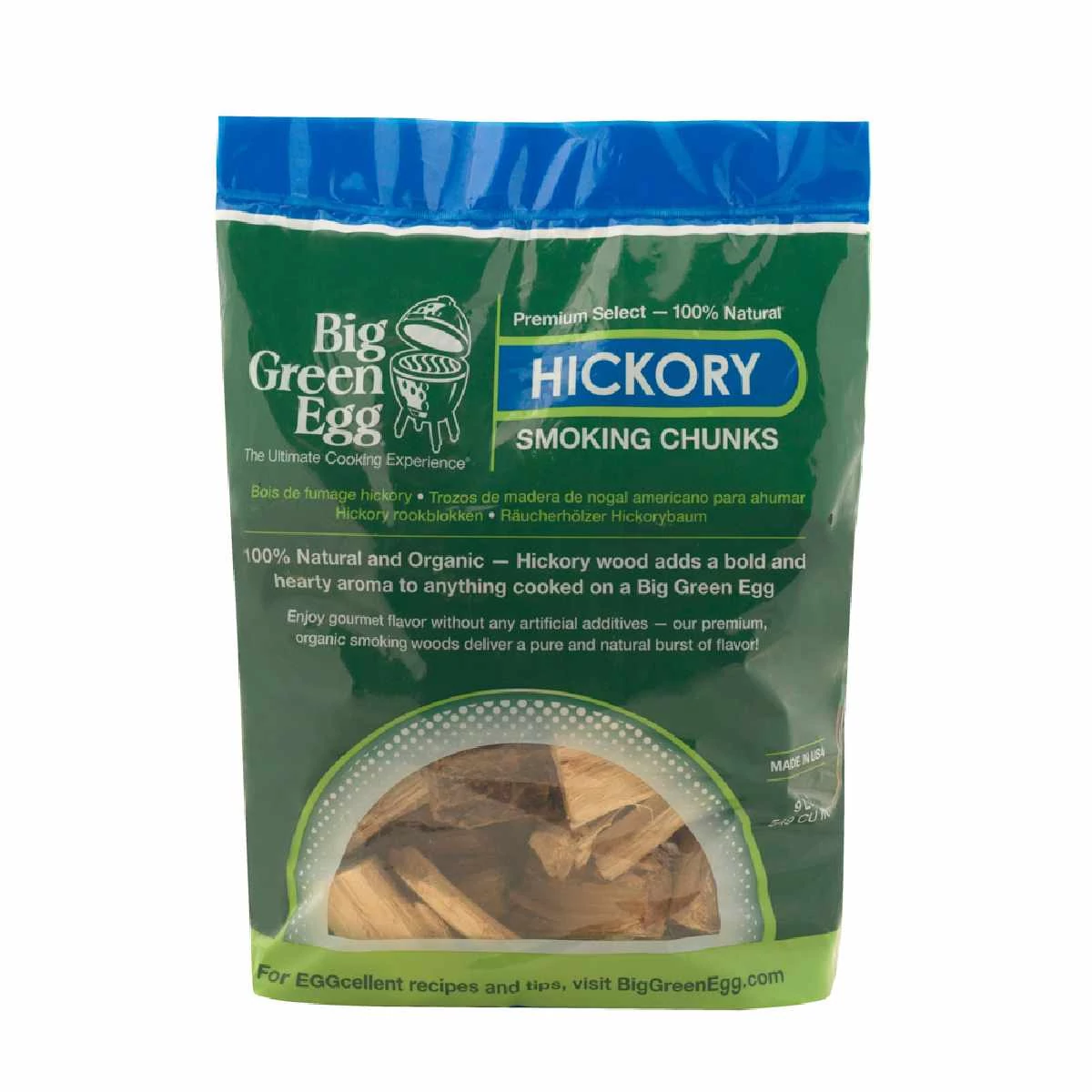 Big Green Egg füstölőfa csonk, hickory