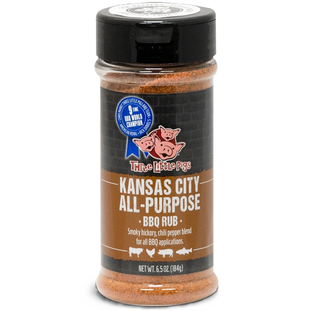 Three Little Pigs All Purpose BBQ Rub, 184 g