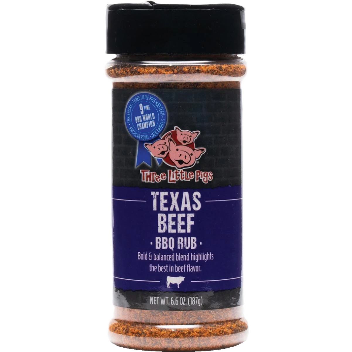 Three Little Pigs Texas Beef Rub, 187 g