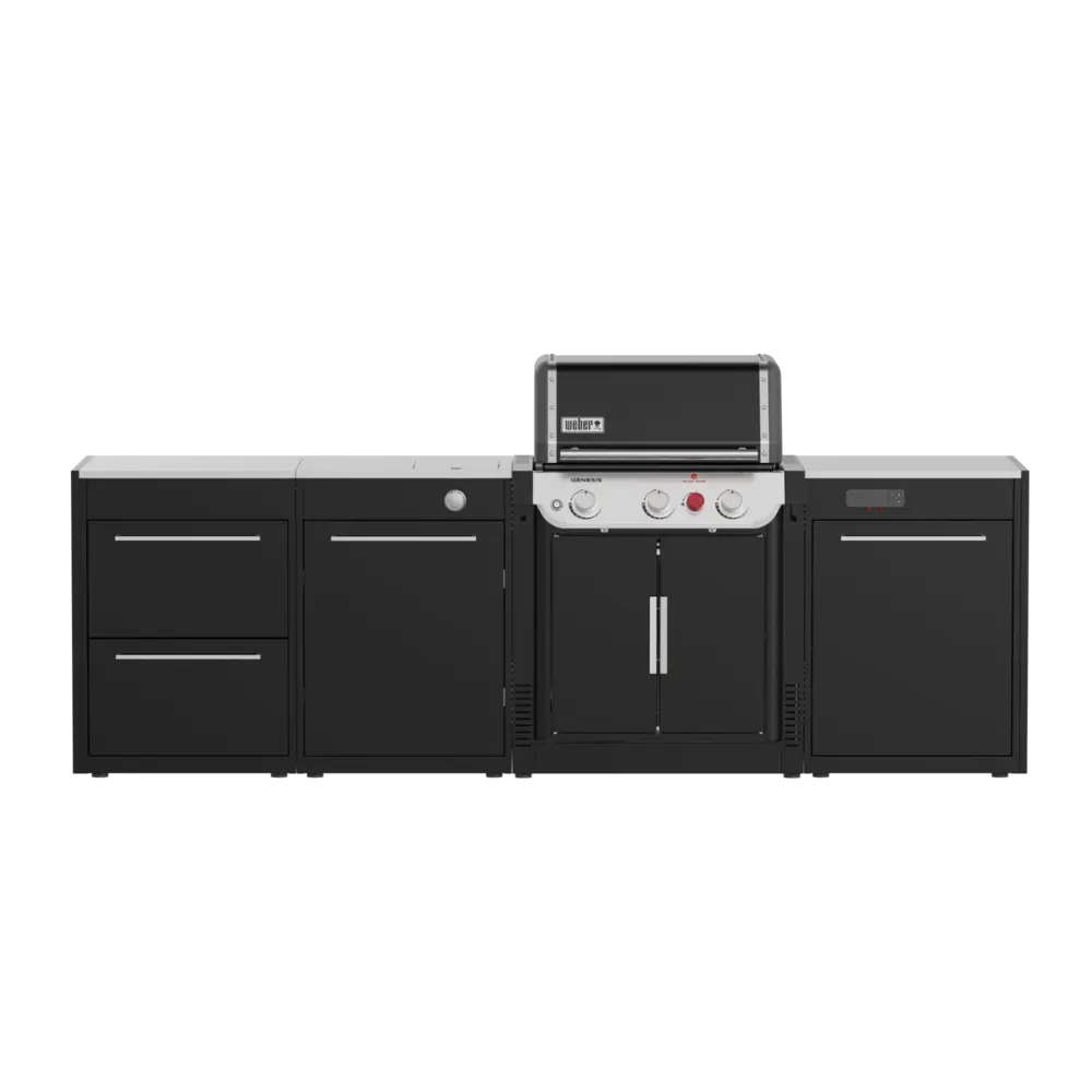 Weber BBQ kitchen 331, 3 modulos, Genesis oldalégős grillekhez